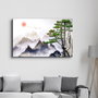 Wallity Pintura Decorativa de Vidrio Templado Multicolor 35 x 55 cm